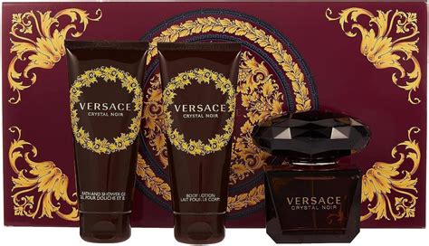 versace crystal noir 90 ml gift set